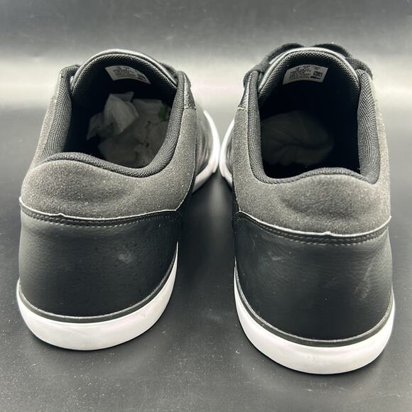LACOSTE MINZAH 318 1P MENS SNEAKERS SIZE 13 BLACK WHITE SOLES main image 6